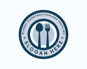 Restaurant Kitchen Utensils Logo