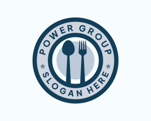 Restaurant Kitchen Utensils Logo