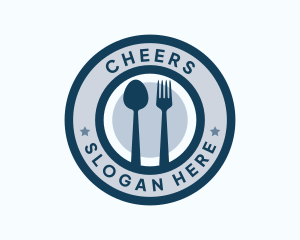 Restaurant Kitchen Utensils Logo