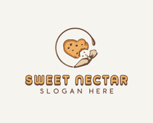 Heart Cookies Bakery logo design