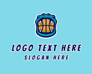 League - Cobra Snake Basketball logo design