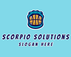 Cobra Snake Basketball logo design