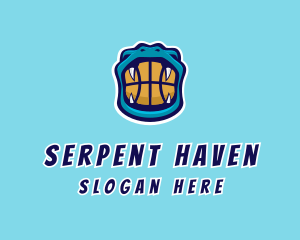 Cobra Snake Basketball logo design