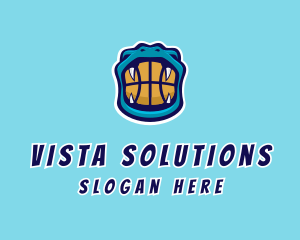 Cobra Snake Basketball logo design