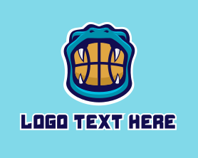 Basketball Championship - Snake Basketball Mascot logo design