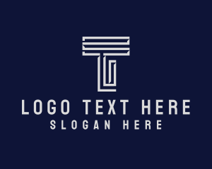 Lettermark - Advertising Media Tech logo design