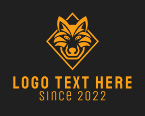 Esports - Gold Wolf Esports logo design