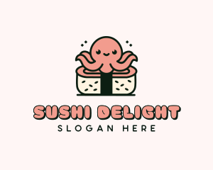 Octopus Sushi Bistro logo design