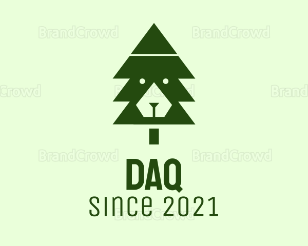 Green Pine Tree Logo