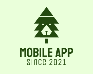Arborist - Green Pine Tree logo design