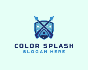 Pressure Wash Housekeeping logo design