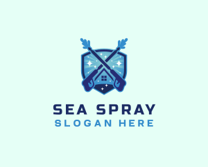 Pressure Wash Housekeeping logo design