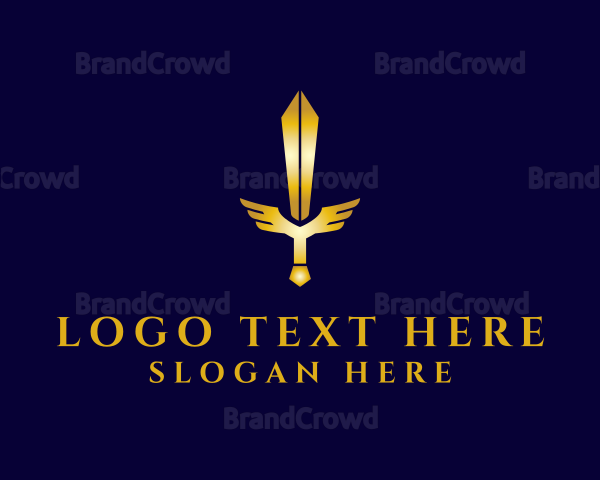 Golden Wing Sword Logo