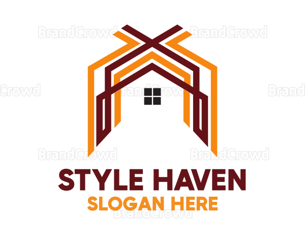 Orange Brown Housing Logo