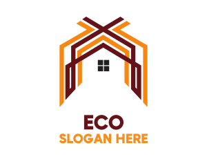 Home - Orange Brown Housing logo design