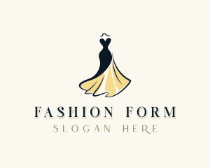 Dressmaker Gown Couture  logo design