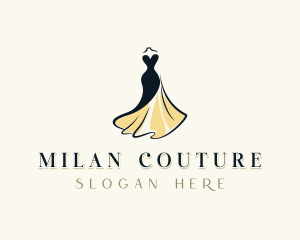 Dressmaker Gown Couture  logo design