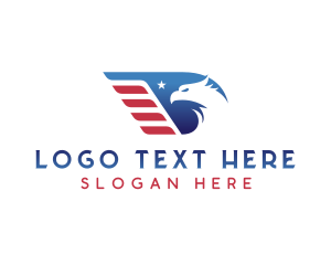 Political - Political Patriot Eagle logo design