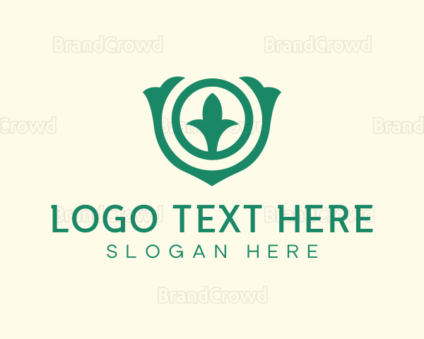 Organic Vegetarian Garden Logo