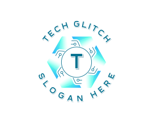 Digital Tech Cyberspace logo design