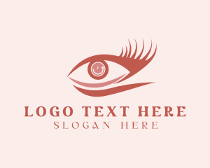 Lady - Beauty Eye Eyelash logo design