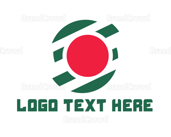 Modern Bangladesh Flag Logo