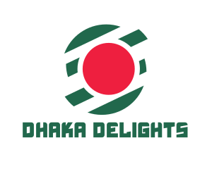 Modern Bangladesh Flag logo design