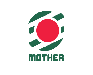 Country - Modern Bangladesh Flag logo design