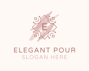 Elegant Fashion Watercolor logo design