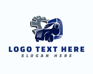 Logistics - Automotive Truck Gear logo design