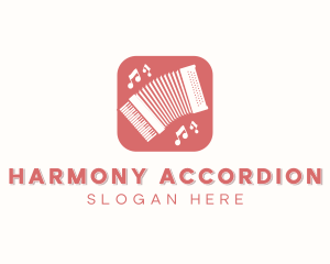 Accordion - Accordion Musical Instrument logo design