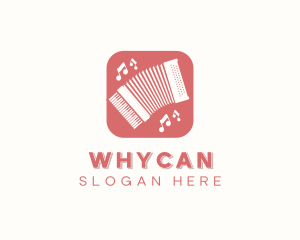 Instrument - Accordion Musical Instrument logo design