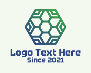Digital Media - Honeycomb Eco Friendly logo design