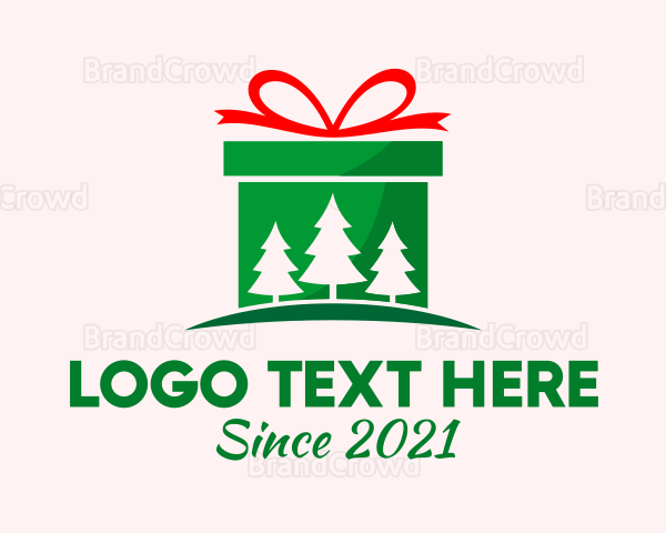 Christmas Gift Present Logo