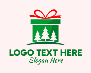 Christmas Gift Present Logo