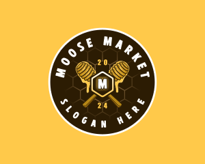 Organic Honey Syrup logo design