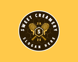 Organic Honey Syrup logo design