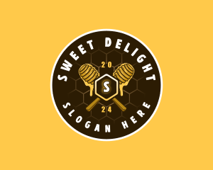 Organic Honey Syrup logo design