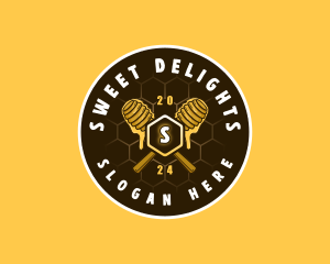 Organic Honey Syrup logo design