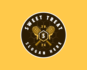 Organic Honey Syrup logo design