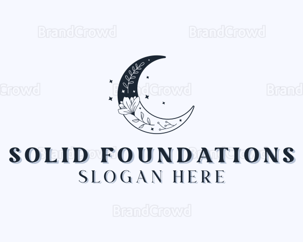 Floral Moon Boutique Logo