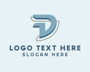 Gamer - Modern Letter D Business logo design