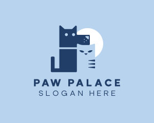 Pet - Pet Dog Cat Veterinary logo design