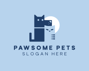 Pet - Pet Dog Cat Veterinary logo design