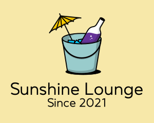 Summer Drink Bottle  logo design