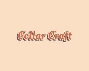 Retro Business Cursive logo design