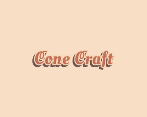 Retro Business Cursive logo design