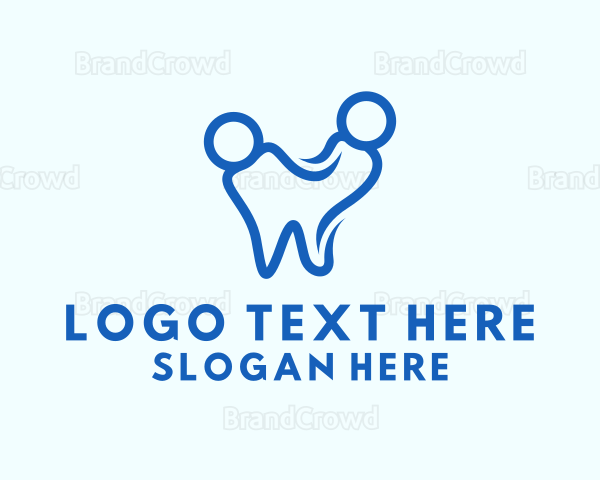 Dental People Tooth Logo