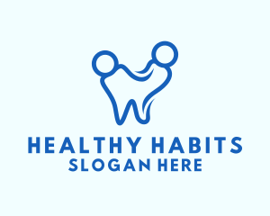 Dental People Tooth logo design