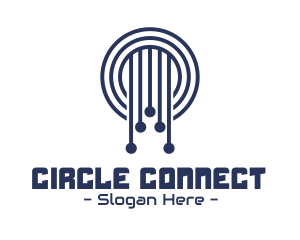 Circle - Tech Business Company Circle logo design